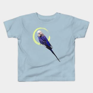 Blue budgie Kids T-Shirt